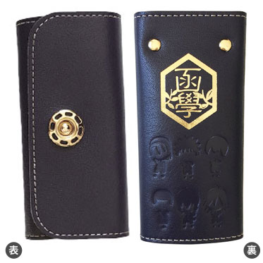 弱虫ペダル 本革キーケース 刻印 箱学A（再販）[ラナ]《在庫切れ》