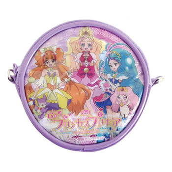 Go！プリンセスプリキュア ミニポシェット パープル PRE-341[サンアート]《在庫切れ》