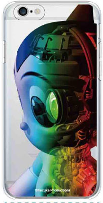 DESIGN COVER CASE for iPhone6 clear case(HARD)鉄腕アトム09[藤本電