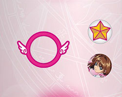 カードキャプターさくら キャラボタンシール さくら(CCS-14B)[グルマンディーズ]《在庫切れ》