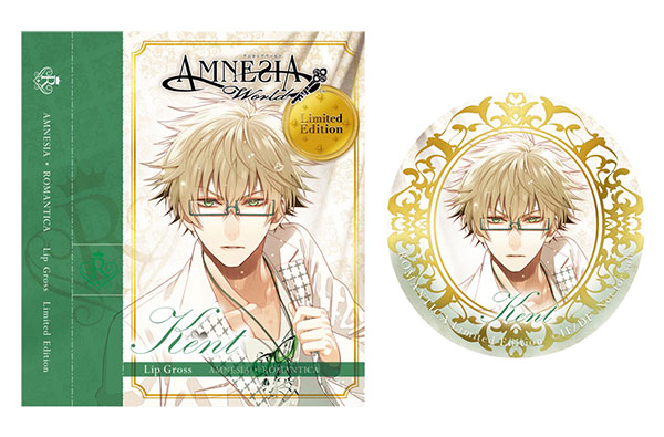 ROMANTICA リップグロス AMNESIA ケント コンパクトミラー ROMANTICA リップグロス AMNESIA ケント(コラボ限定コンパクトミラー