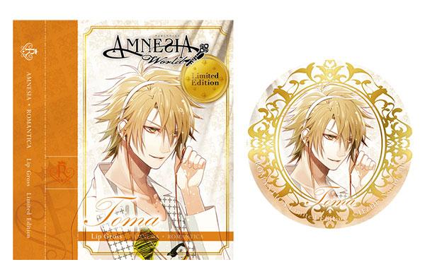 AMNESIA アムネシア ロマンティカ リップグロス アクリルバッジ シン AMNESIA ロマンティカ リップグロス アクリルバッジ シン