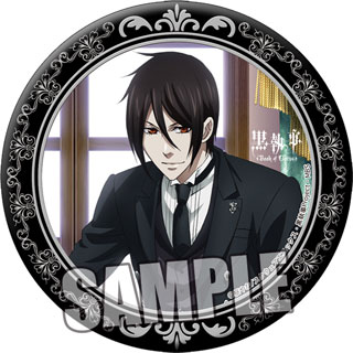 黒執事 Book of Circus 缶ミラー「セバスチャン・ミカエリス