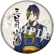 刀剣乱舞-ONLINE-』76mm BIG缶バッジ 三日月宗近[アクアマリン]《在庫