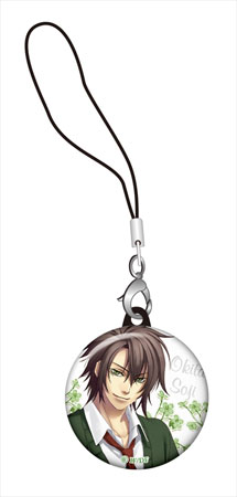 薄桜鬼SSL-sweet school life- 缶ストラップ 2 沖田総司[Gift]《在庫切れ》