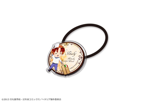 「ヘタリア The Beautiful World」アクリルヘアゴム 01(イタリア)[カナリア]《取り寄せ※暫定》