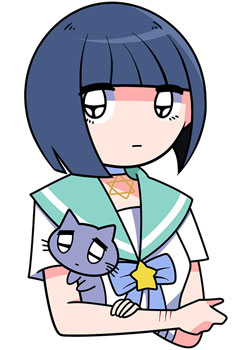 メンヘラチャン キーホルダーNo.6(サブカルチャンA)[イザナギ