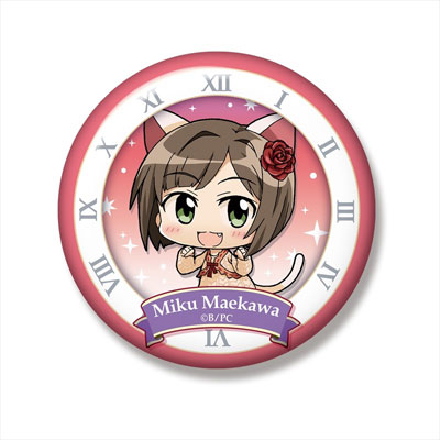 ミニッチュ アイドルマスター シンデレラガールズ 缶キーホルダー 前川