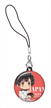 ヘタリア The Beautiful World 缶ストラップ 日本 ver.2[Gift]《取り寄せ※暫定》