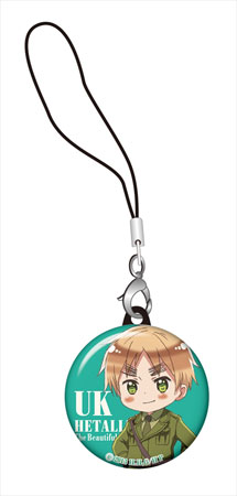 ヘタリア The Beautiful World 缶ストラップ イギリス ver.2[Gift]《取り寄せ※暫定》
