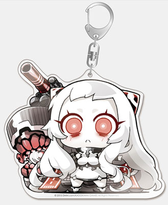 ミニッチュ 艦隊これくしょん -艦これ- デカアクリルキーホルダー 飛行場姫[ファット・カンパニー]《在庫切れ》