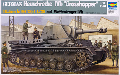 1/35 ドイツ軍 自走榴弾砲IVb ホイシュレッケ プラモデル（再販）[トランペッターモデル]《在庫切れ》