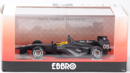 1/43 SUPER FORMULA 2014 Test Version Honda BLACK[EBBRO]《在庫切れ》