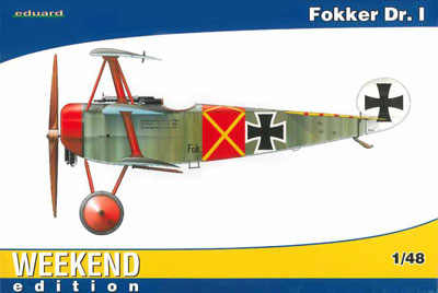 eduard 1/48 フォッカーDr.I (2機入り) プラモデル-