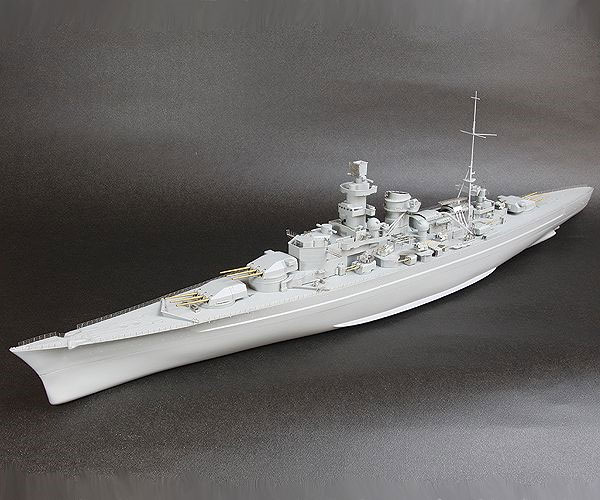 RSシリーズ 1/350 独・シャルンホルスト用(D社用) ディテールアップ