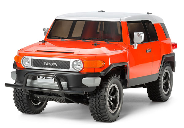 RC限定 1/10電動RCカー トヨタ FJクルーザー 塗装済みオレンジボディ(CC-01シャーシ)[タミヤ]《在庫切れ》