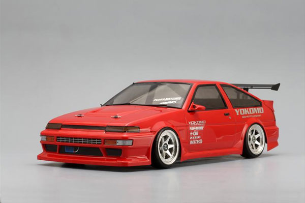 TOYOTA AE86 TRUENOストリートバージョン ボディセット[ヨコモ