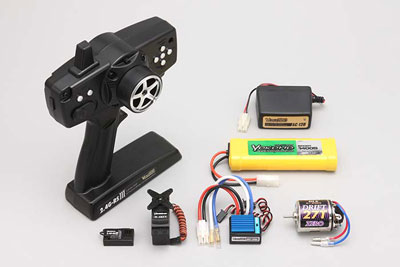 ドリフトパッケージ用2.4G-RSIII仕様 ランニング セット(ハイスピード