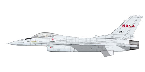 1/72 F-16A ブロック15 “ドライデン航空研究センター”[ホビーマスター