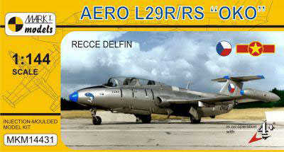 1/144 アエロ L-29R/RS デルフィン 偵察型  プラモデル[マークワンモデル]《在庫切れ》