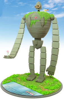 みにちゅあーとキット スタジオジブリシリーズ 1/30 ロボット兵(園丁タイプ)〔MK07-20〕[さんけい]《在庫切れ》