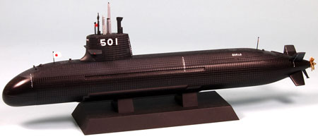 1/350 JBMシリーズ 海上自衛隊潜水艦 SS-501 そうりゅう型 塗装済半完成品[ピットロード]《取り寄せ※暫定》