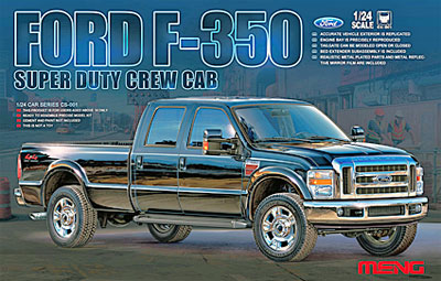 1/24 フォード F-350 SUPER DUTY Crew Cub プラモデル[MENG