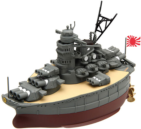 ちび丸艦隊シリーズSPOT ちび丸艦隊 武蔵 DX プラモデル[フジミ模型