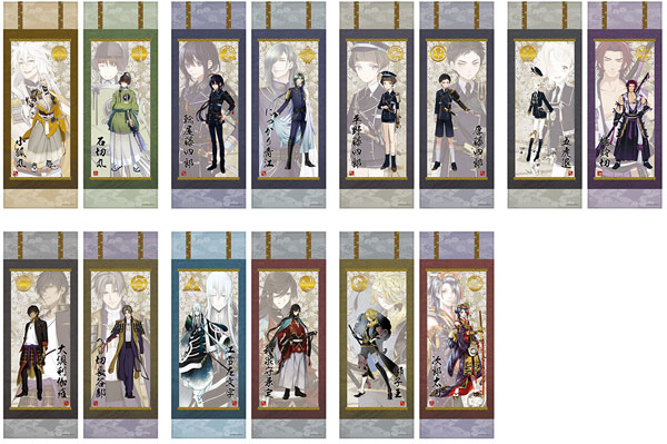 刀剣乱舞-ONLINE- トレーディング短冊ポスター 部隊参 8個入りBOX[ホビーストック]《在庫切れ》