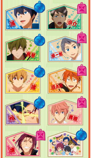 1点 松岡凛 絵馬ストラップ Free! Eternal Summer 1点 松岡凛 絵馬ストラップ Free! Eternal Summer