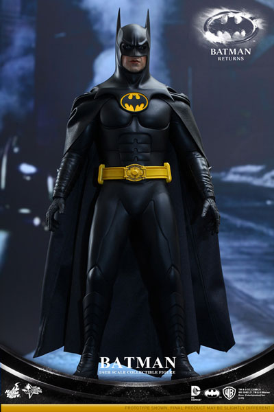 リアルホットトイズ ムービー・マスターピース バットマン リターンズ 1/6 バットマン&ブルース・ウェイン(2体セット) 開封品 バットマン