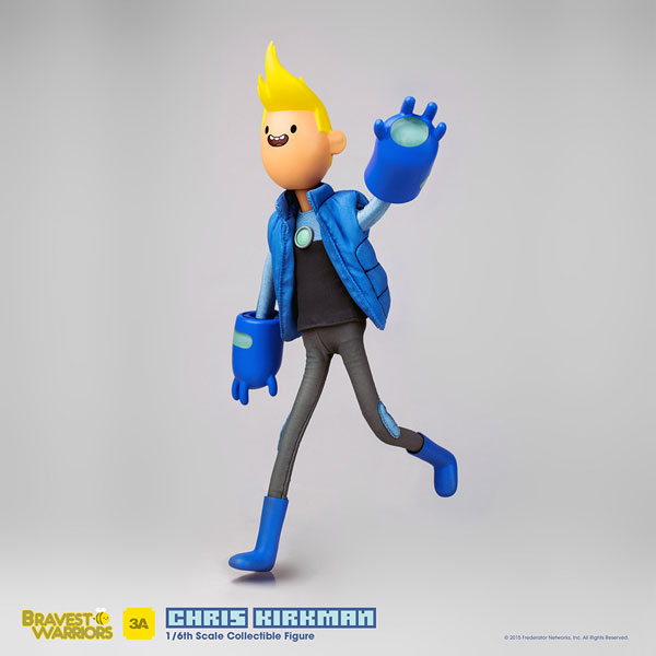 BRAVEST WARRIORS (ブレイベスト・ウォリアーズ) CHRIS KIRKMAN (クリス・カークマン) 1/6 可動フィギュア[スリー・エー]【送料無料】《在庫切れ》