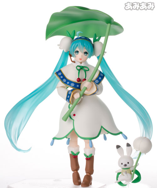 【中古】figma 雪ミク Snow Bell ver.(ワンダーフェスティバル2015[冬]、GOODSMILE ONLINE SHOP限定)[マックスファクトリー]