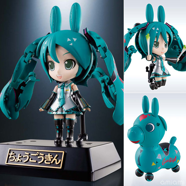 中古】(本体A/箱B)超合金 ミラクルヘンケイ 初音ミク×ロディ[バンダイ 