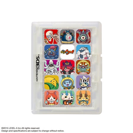 妖怪ウォッチ カードケース12 for ニンテンドー3DS ホワイト[レベル