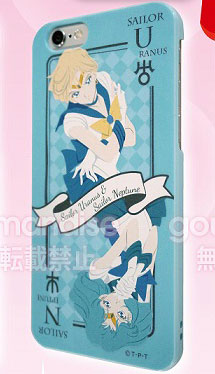 美少女戦士セーラームーン iPhone6対応キャラクタージャケット セーラーウラヌス＆セーラーネプチューン(SLM-35C)[バンダイ]《在庫切れ》