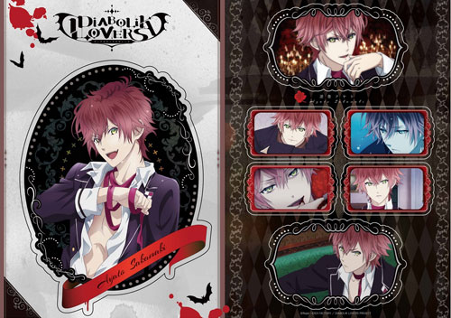 DIABOLIK LOVERS A4サイズステッカー アヤト[キャラアニ]《在庫切れ》