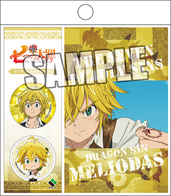 Tvアニメ 七つの大罪 マグネット メモ帳セット メリオダス ブロッコリー 在庫切れ