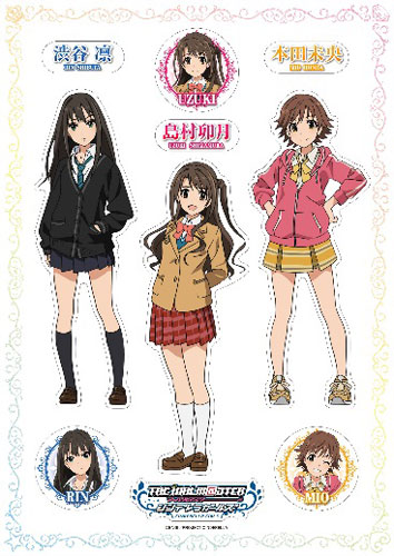 アイドルマスター シンデレラガールズ きゃらぺたG全身 凛・卯月 アイドルマスター シンデレラガールズ きゃらぺたG全身 凛・卯月
