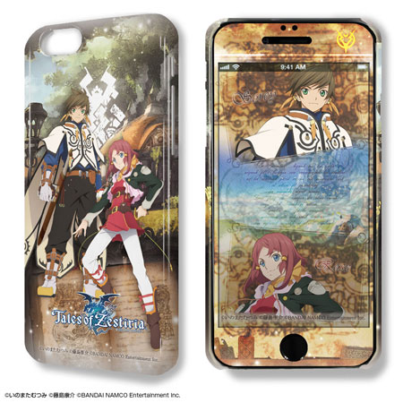 デザジャケット「テイルズ オブ ゼスティリア」iPhone 6ケース＆保護シート デザイン1(スレイ＆ロゼ)[ライセンスエージェント]《在庫切れ》
