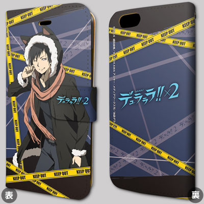 手帳型スマホケース「デュラララ！！×2 承」01/折原臨也(iPhone5)[A3]《在庫切れ》