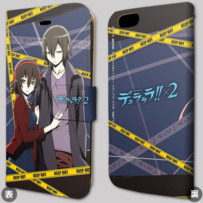 手帳型スマホケース デュラララ 2 承 05 平和島幽 聖辺ルリ Iphone6 A3 在庫切れ