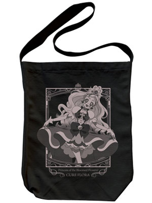 Go プリンセスプリキュア キュアフローラ ショルダートート ブラック 再販 コスパ １１月予約