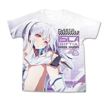 プラスティック・メモリーズ アイラ フルグラフィックTシャツ/ホワイト 