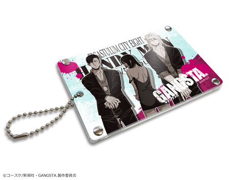 GANGSTA.」アクリルパスケース デザイン01[カナリア]《取り寄せ※暫定》