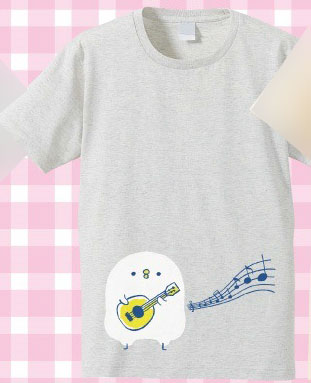 カナヘイの小動物 Tシャツ/鳥 Lady’s(L)アッシュグレー[ドリームラッシュ]《在庫切れ》