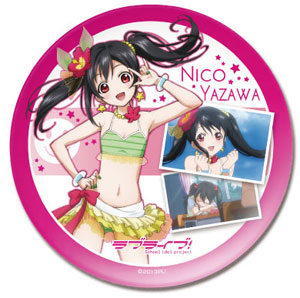 メラミンプレートS ラブライブ！18 矢澤 にこ 水着MPS[ハセ・プロ]《在庫切れ》