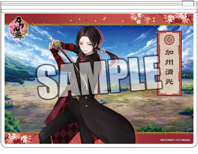 刀剣乱舞-ONLINE- フラットクリアケース「加州清光」[ブロッコリー]《在庫切れ》