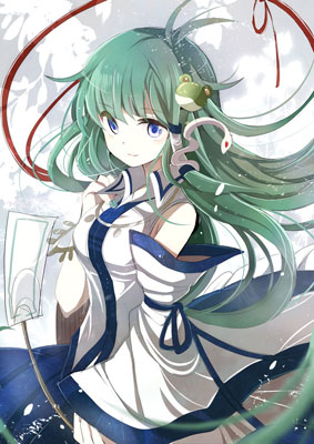 東方Project タペストリー 早苗さん 絵師：藤宮ふみや＠プロフ[トライ