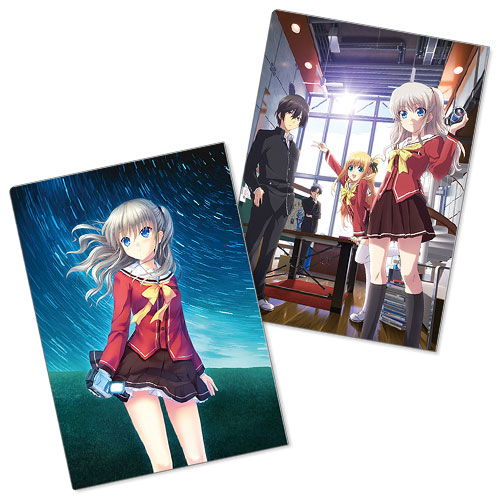 Charlotte クリアファイル Charlotte』クリアファイルセット[アスキー・メディアワークス